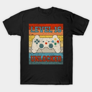 16Th Gamers Son 16 Gamer T-Shirt